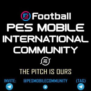 Read more about the article Telegram group – PES MOBILE INTERNATIONAL COMMUNITY